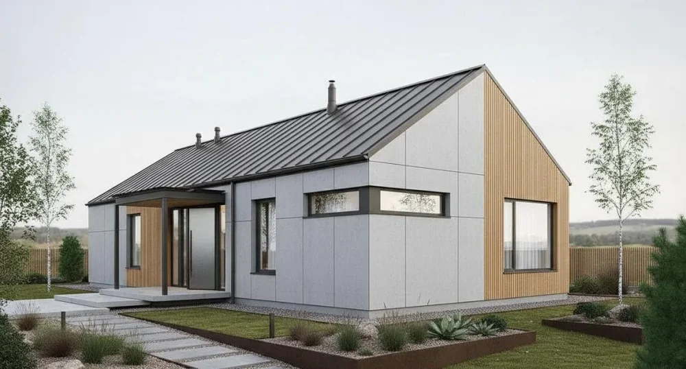 Проект Одноэтажный дом 9 на 17, 100 м2